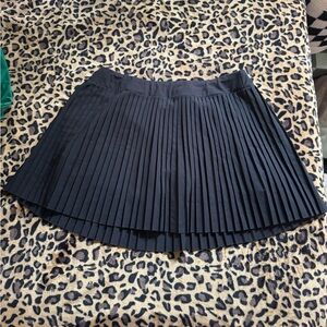 Black pleated golf skirt, Size XL